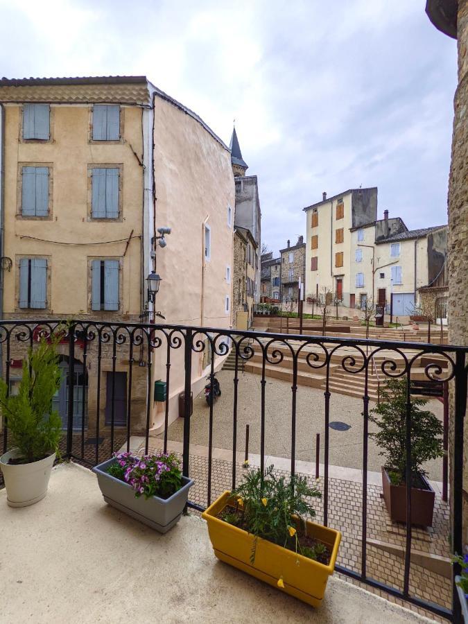 Joli Appartement De Charme Renove En Centre Ville Aubenas Bagian luar foto