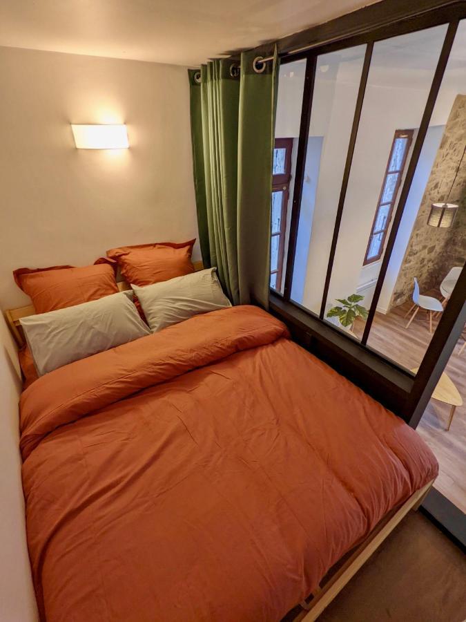 Joli Appartement De Charme Renove En Centre Ville Aubenas Bagian luar foto